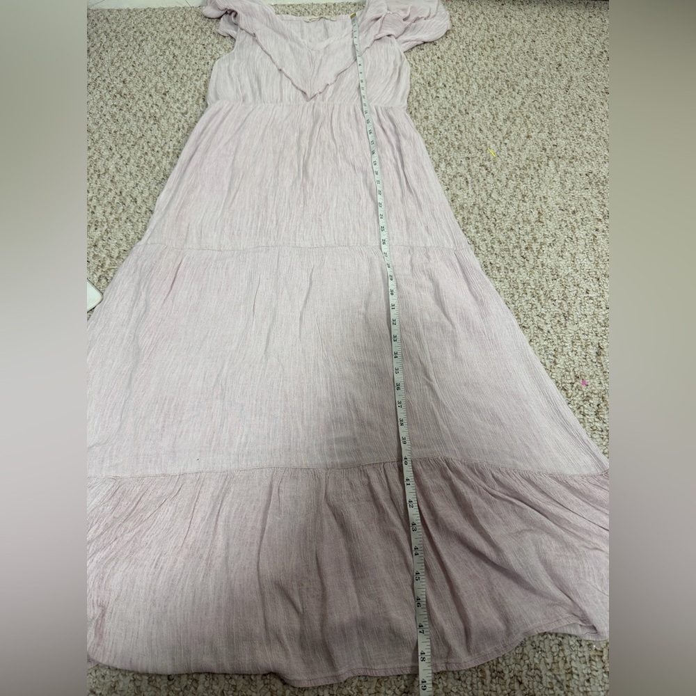 Soft Surroundings Light Pink Midi Dress size XS - Picture 6 of 7